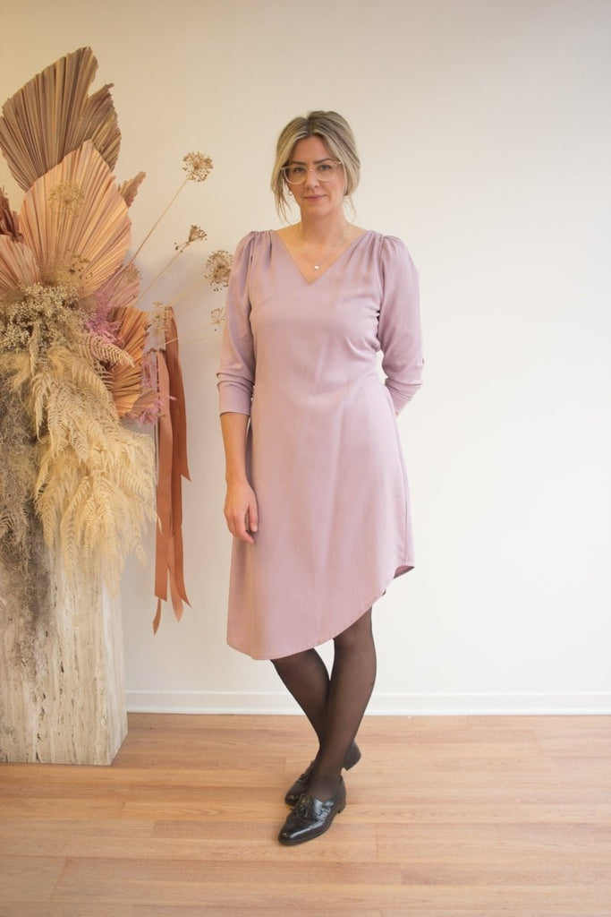Rightful Owner Clara Dress (Lavender) - Victoire BoutiqueRightful OwnerDresses Ottawa Boutique Shopping Clothing
