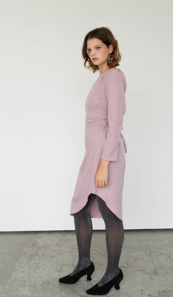 Rightful Owner Clara Dress (Lavender) - Victoire BoutiqueRightful OwnerDresses Ottawa Boutique Shopping Clothing