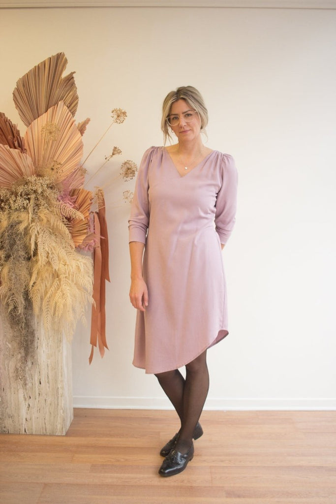 Rightful Owner Clara Dress (Lavender) - Victoire BoutiqueRightful OwnerDresses Ottawa Boutique Shopping Clothing