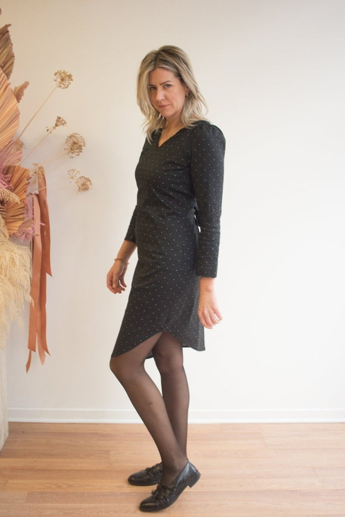 Rightful Owner Clara Dress (Noire) - Victoire BoutiqueRightful OwnerDresses Ottawa Boutique Shopping Clothing