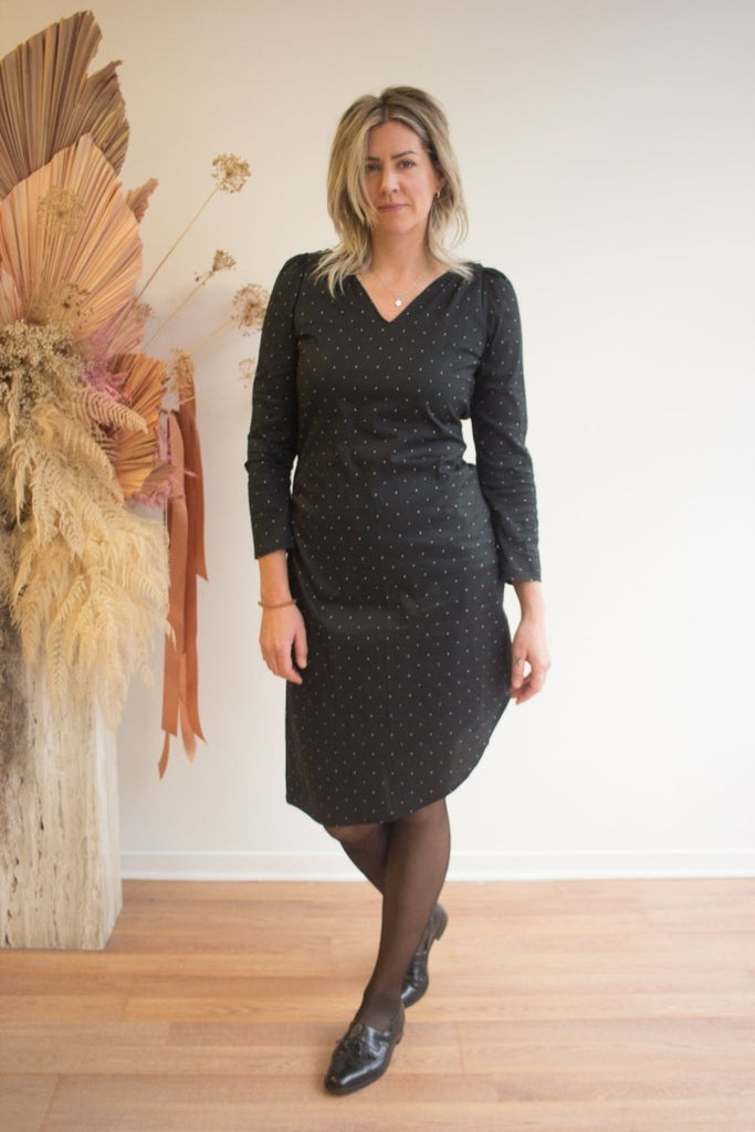 Rightful Owner Clara Dress (Noire) - Victoire BoutiqueRightful OwnerDresses Ottawa Boutique Shopping Clothing