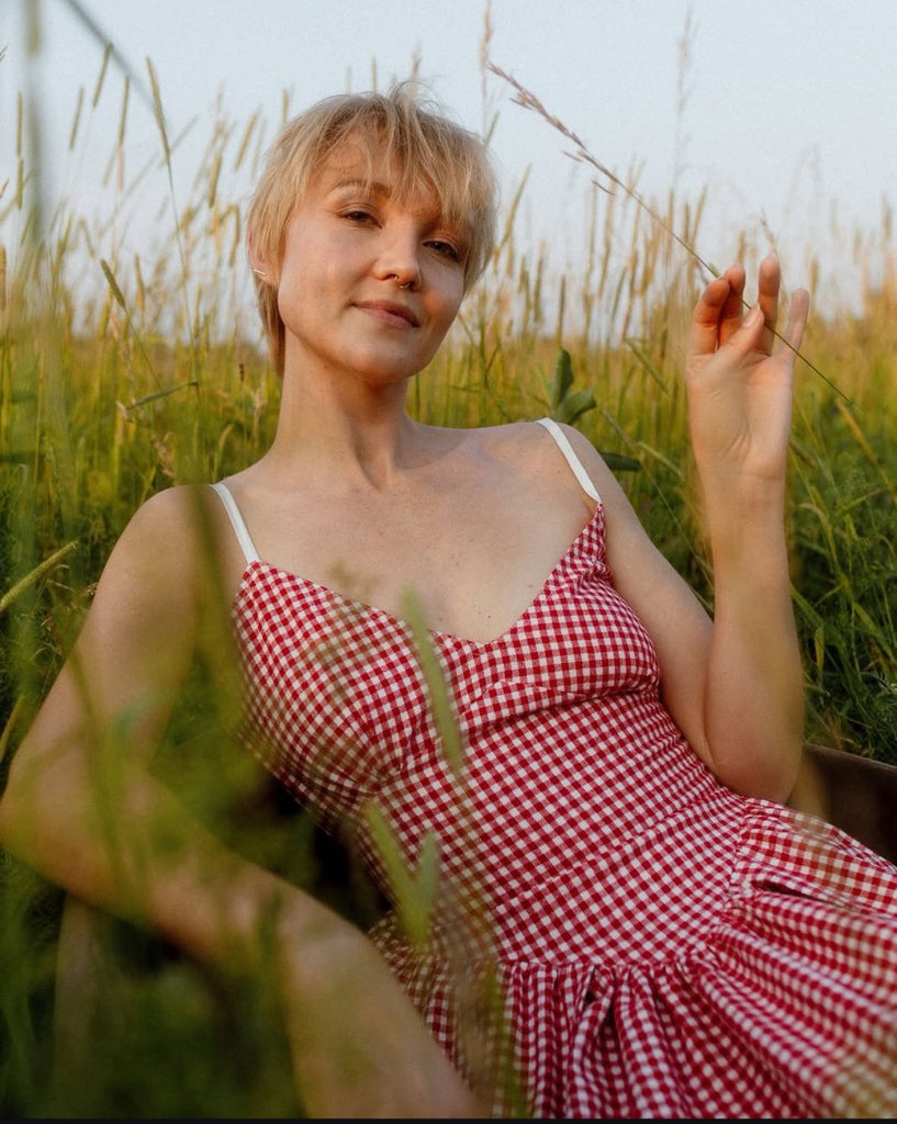 Rightful Owner Colombina Dress (Red Gingham) - Victoire BoutiqueRightful OwnerDresses Ottawa Boutique Shopping Clothing