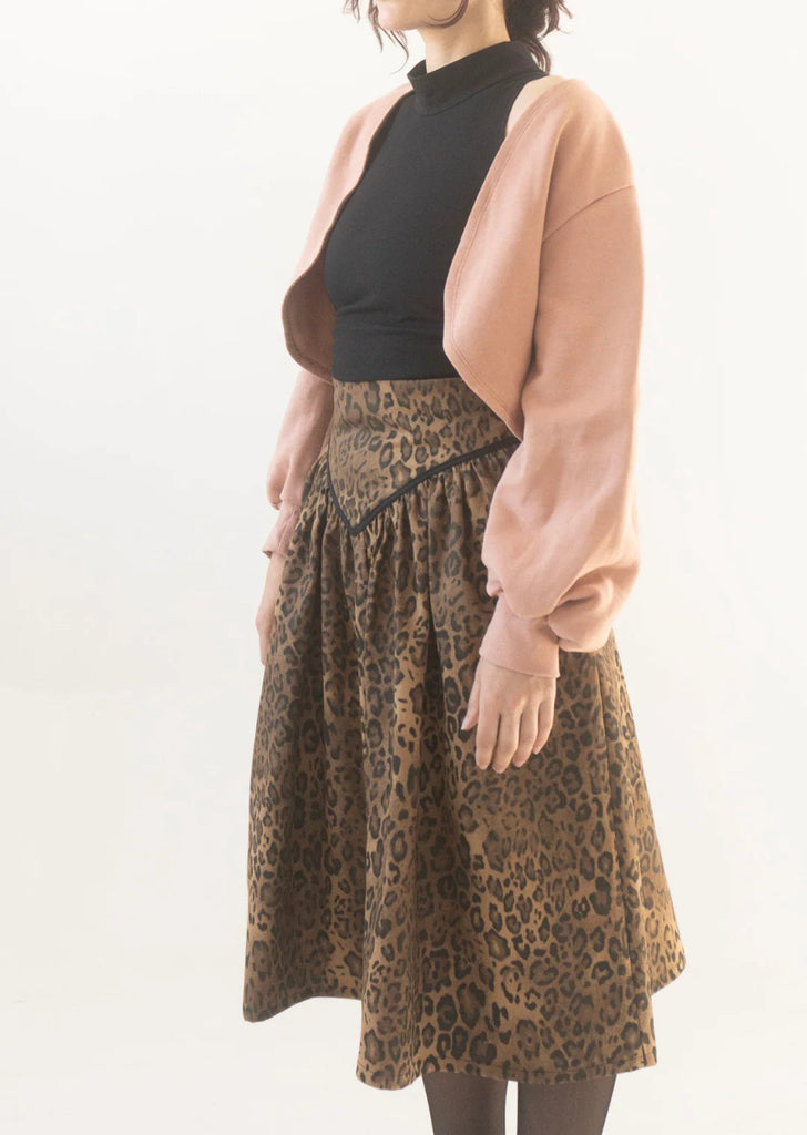 Rightful Owner Magdala Skirt (Leopard) - Victoire BoutiqueRightful OwnerSkirts Ottawa Boutique Shopping Clothing