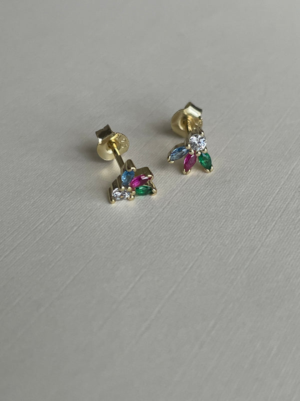 Second Aura Trinity Bloom Studs - Victoire BoutiqueSecond AuraEarrings Ottawa Boutique Shopping Clothing