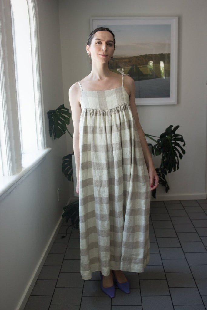 Shelter Cleo Dress (Check) - Victoire BoutiqueShelterDresses Ottawa Boutique Shopping Clothing