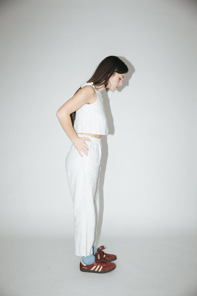 Shelter Eva Pants (Ivory) - Victoire BoutiqueShelterBottoms Ottawa Boutique Shopping Clothing