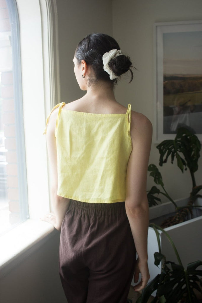 Shelter Kai Tank (Yellow) - Victoire BoutiqueShelterTops Ottawa Boutique Shopping Clothing