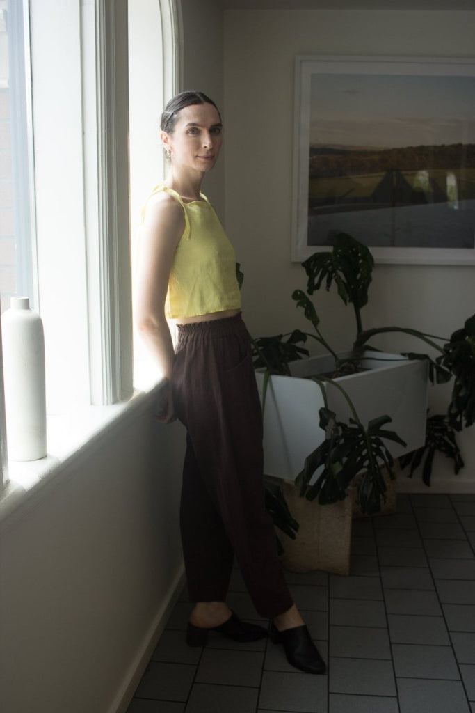 Shelter Kai Tank (Yellow) - Victoire BoutiqueShelterTops Ottawa Boutique Shopping Clothing