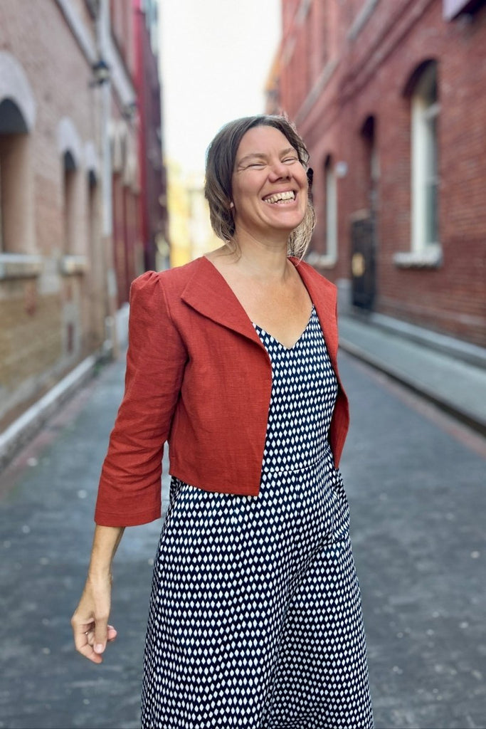 Smoking Lily Audra Jacket (Burnt Orange) - Victoire BoutiqueSmoking LilyJacket Ottawa Boutique Shopping Clothing