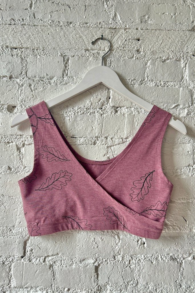 Smoking Lily Bralette (Rose Brown Oak Leaves) - Victoire BoutiqueSmoking LilyLingerie Ottawa Boutique Shopping Clothing