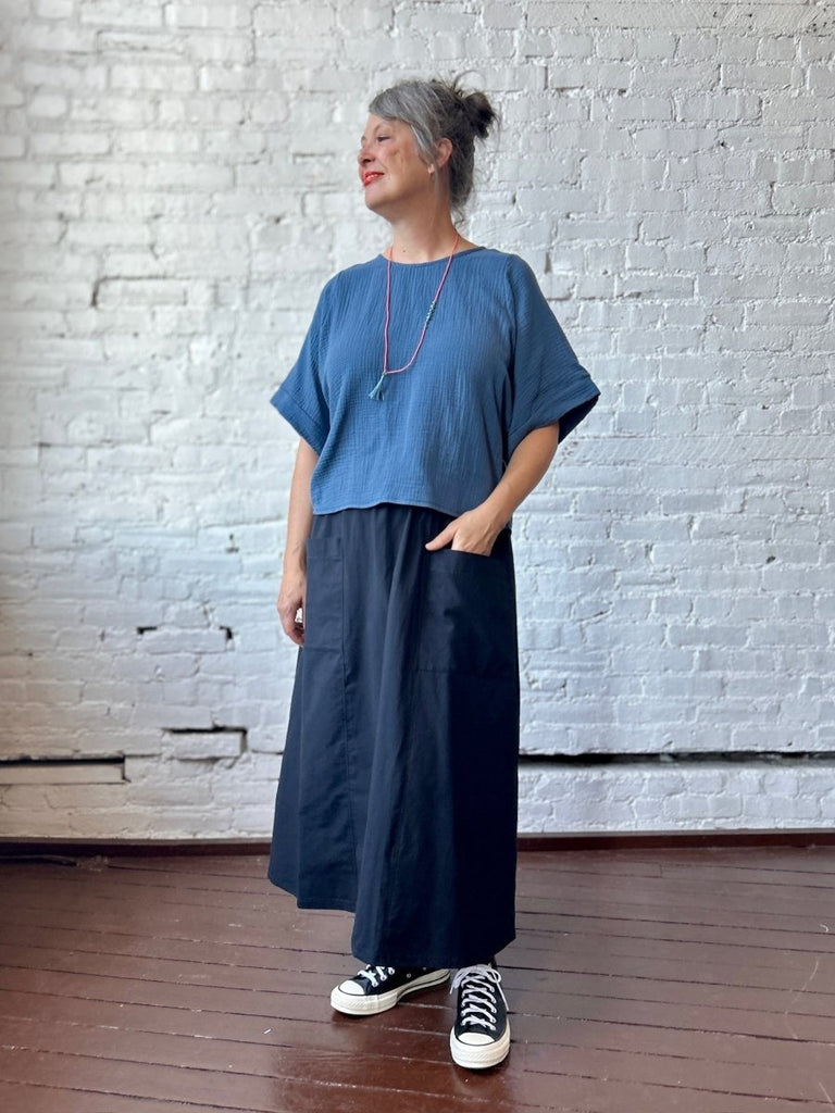 Smoking Lily Fjord Tee (Lagoon) - Victoire BoutiqueSmoking LilyShirts & Tops Ottawa Boutique Shopping Clothing