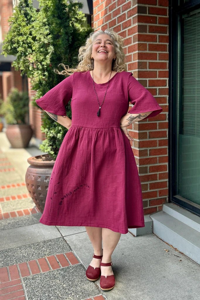 Smoking Lily Kiki Dress - Sorbet (Sprig) - Victoire BoutiqueSmoking LilyDresses Ottawa Boutique Shopping Clothing