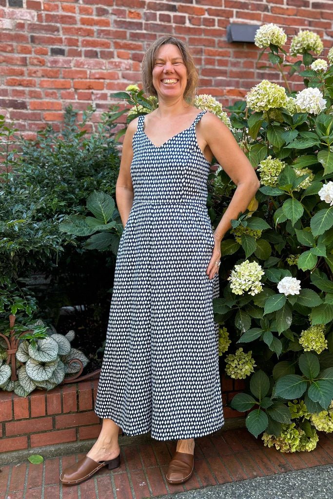 Smoking Lily Liberty Jumpsuit (Ikat) - Victoire BoutiqueSmoking LilyJumpsuits Ottawa Boutique Shopping Clothing