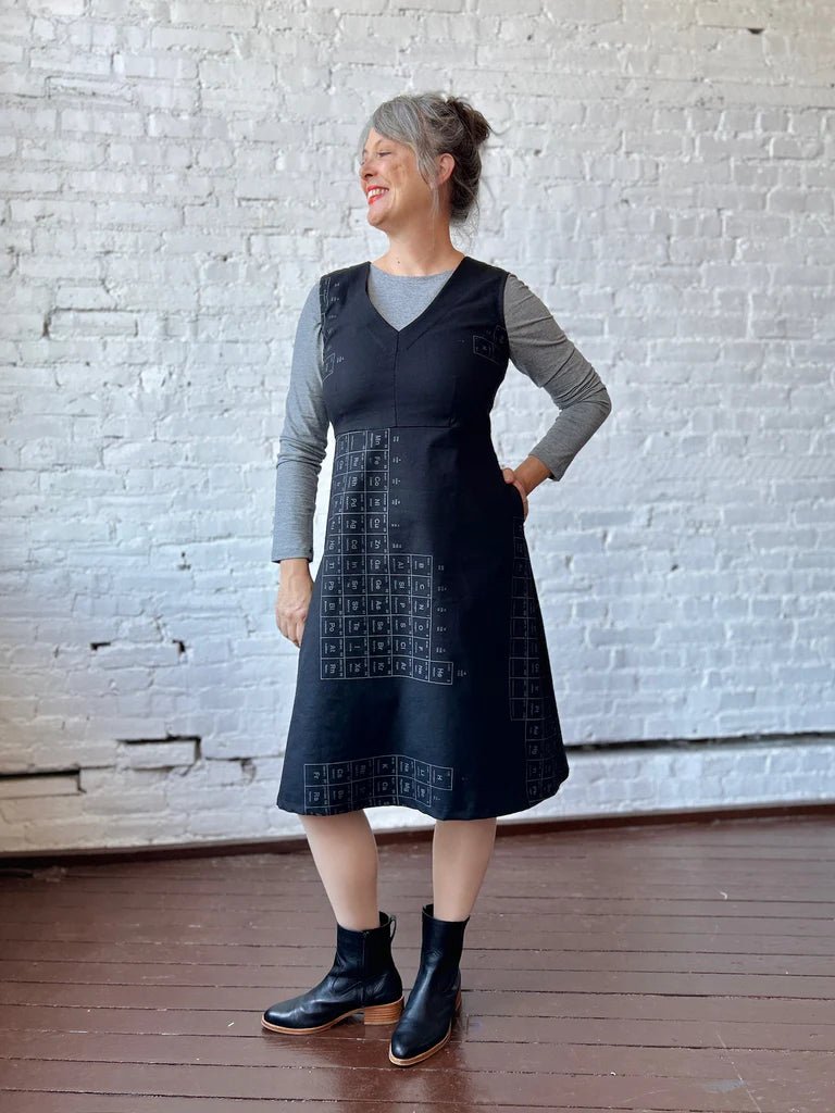 Smoking Lily Nanette Top (Grey Microstripe) - Victoire BoutiqueSmoking LilyShirts & Tops Ottawa Boutique Shopping Clothing