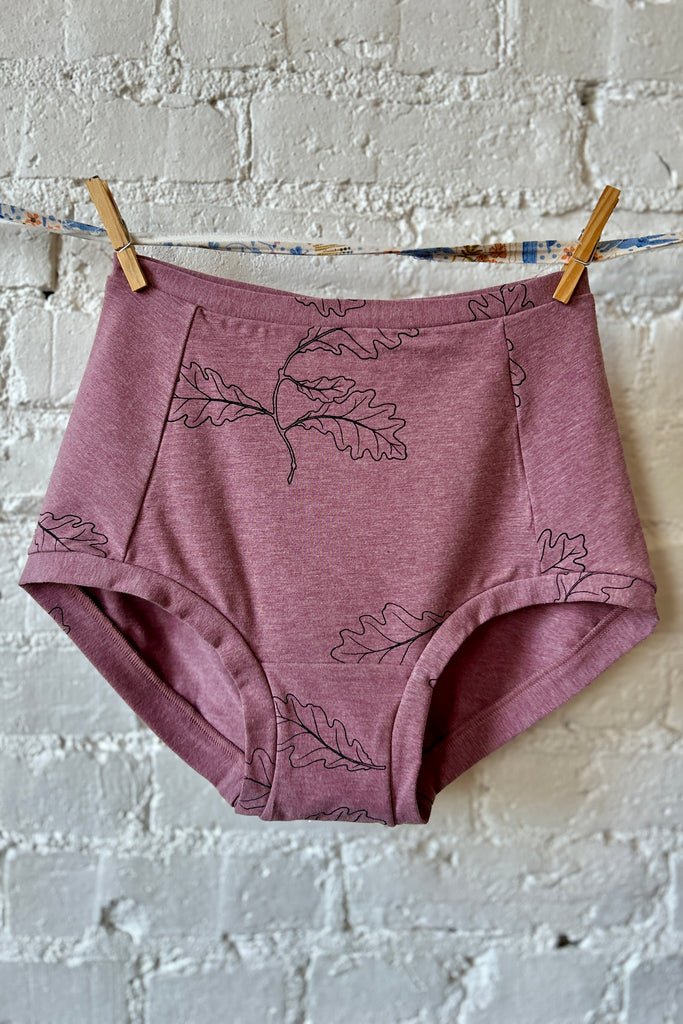 Smoking Lily Overlovelies Underwear (Rose Brown Oak Leaves) - Victoire BoutiqueSmoking LilyLingerie Ottawa Boutique Shopping Clothing