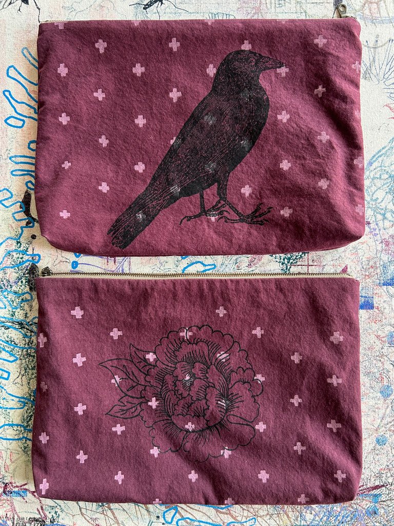 Smoking Lily Zipper Pouch (Various Styles) - Victoire BoutiqueSmoking LilyAccessories Ottawa Boutique Shopping Clothing