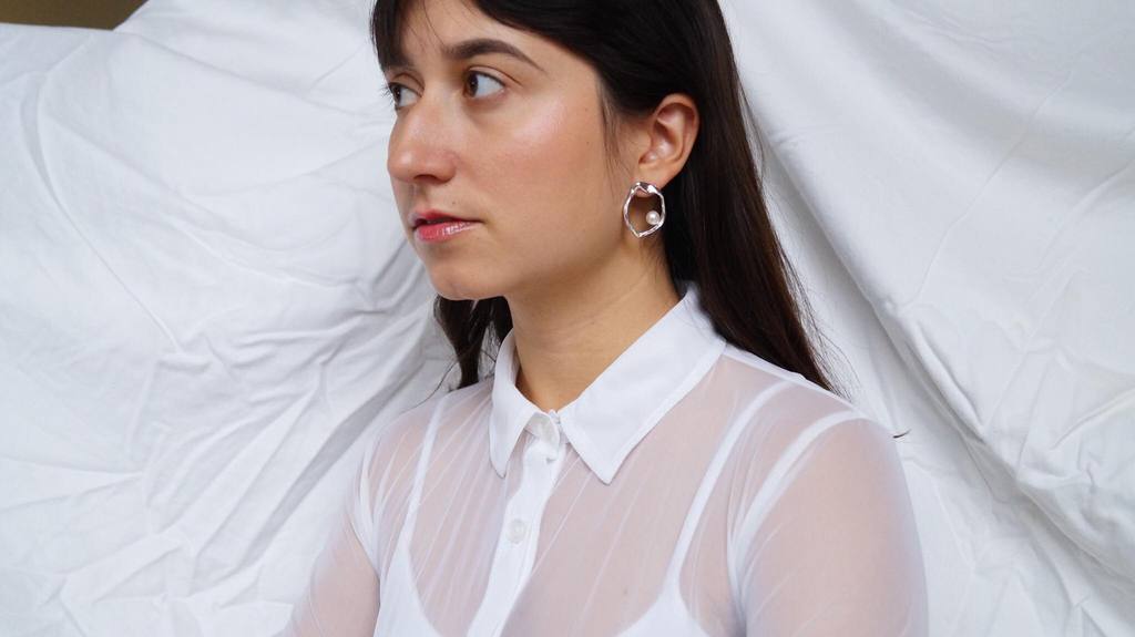 Sunday Feel Daughter Earrings (Silver) - Victoire BoutiqueSunday FeelEarrings Ottawa Boutique Shopping Clothing