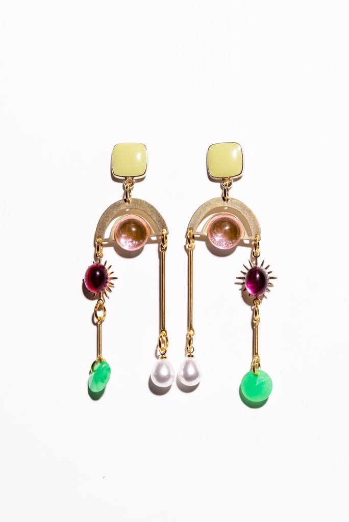 The Vintage Royalty Iris Earrings - Victoire BoutiqueThe Vintage RoyaltyEarrings Ottawa Boutique Shopping Clothing