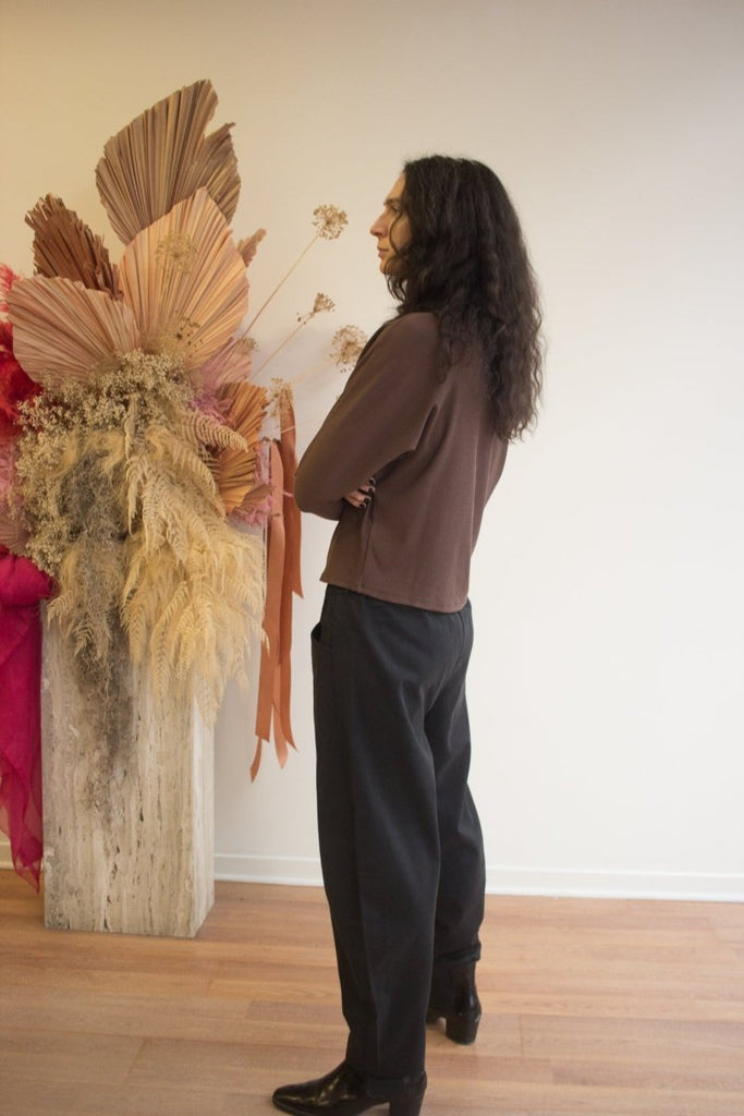 Ursa Minor Flor Arca Pants (Black or Navy) - Victoire BoutiqueUrsa MinorBottoms Ottawa Boutique Shopping Clothing