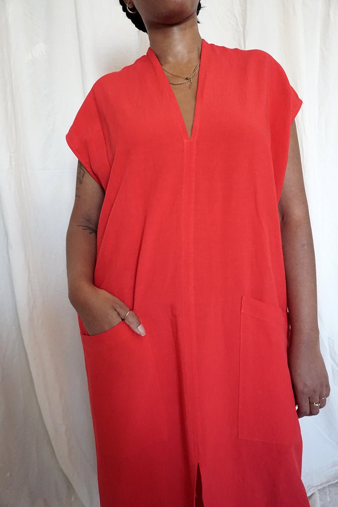 Ursa Minor Genny Dress (Scarlet) - Victoire BoutiqueUrsa MinorDresses Ottawa Boutique Shopping Clothing