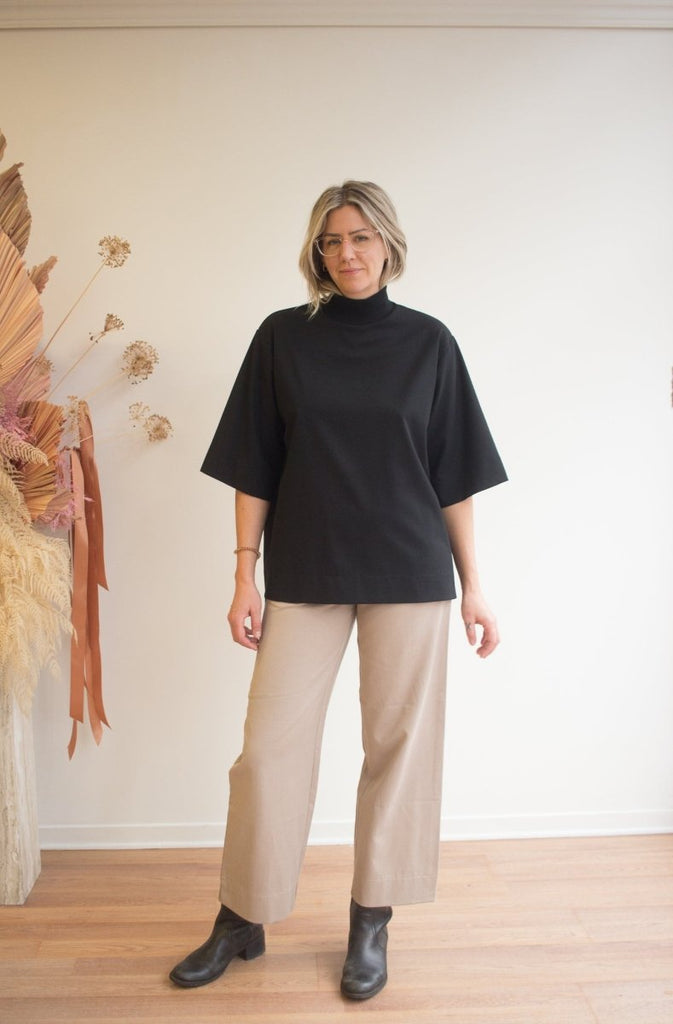 Valerie C. Loose Classic Pants (Beige) - Victoire BoutiqueValerie CPants Ottawa Boutique Shopping Clothing