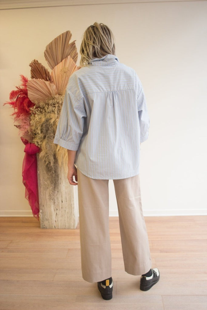 Valerie C. Loose Classic Pants (Beige) - Victoire BoutiqueValerie CPants Ottawa Boutique Shopping Clothing