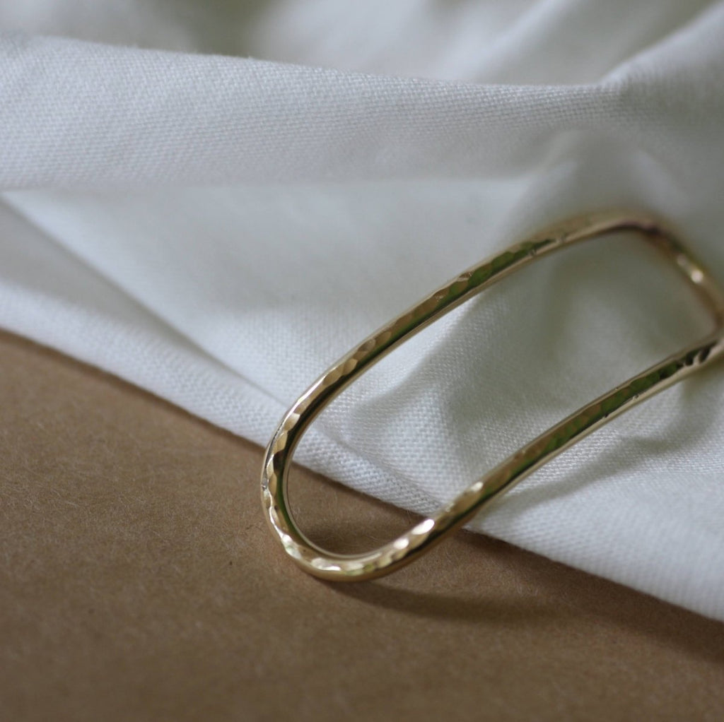 Vanderzee Slim Hairpin - Sphere Bauble (Brass) - Victoire BoutiqueVanderzeeHair Accessories Ottawa Boutique Shopping Clothing