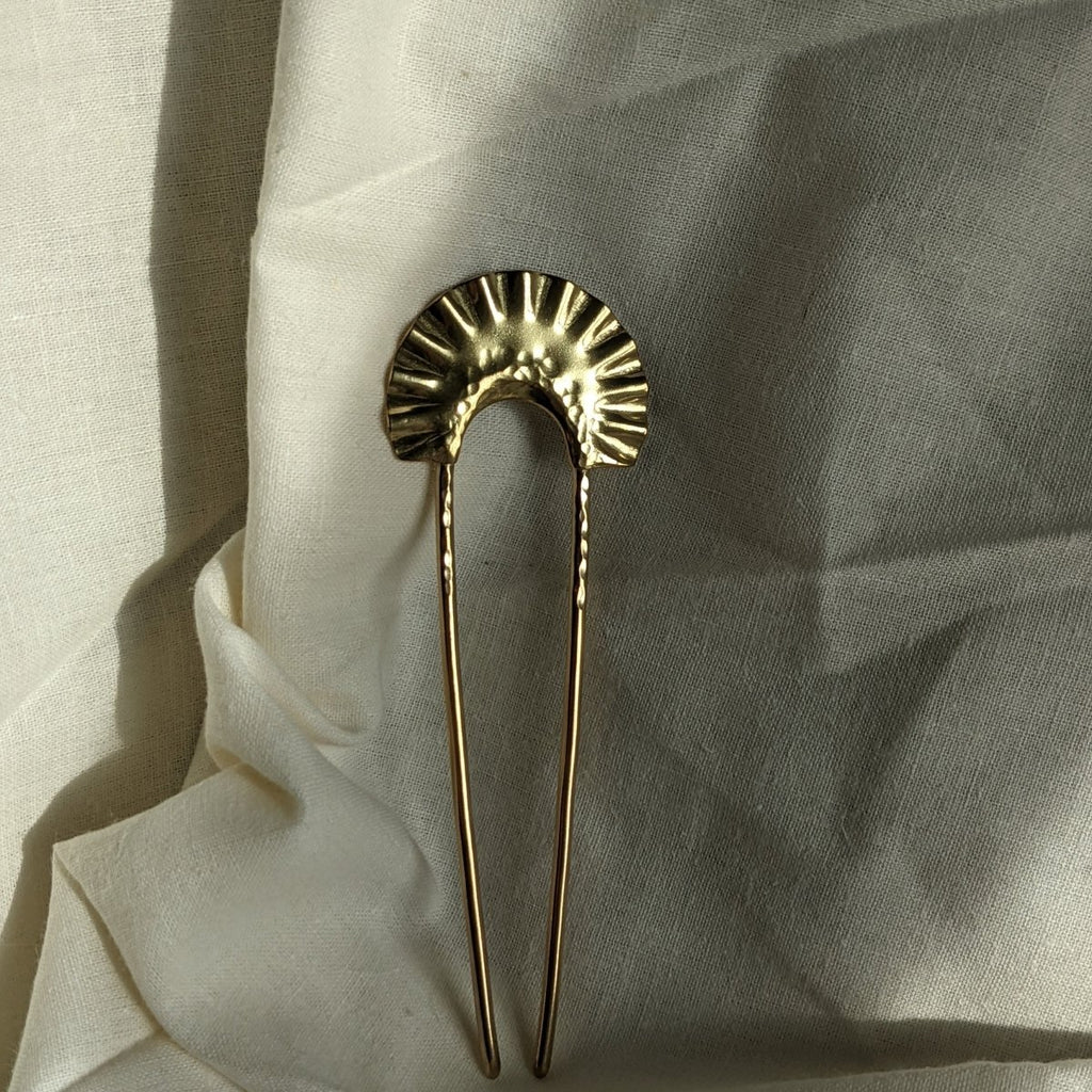 Vanderzee Sunna Hair Fork (Brass) - Victoire BoutiqueVanderzeeHair Accessories Ottawa Boutique Shopping Clothing