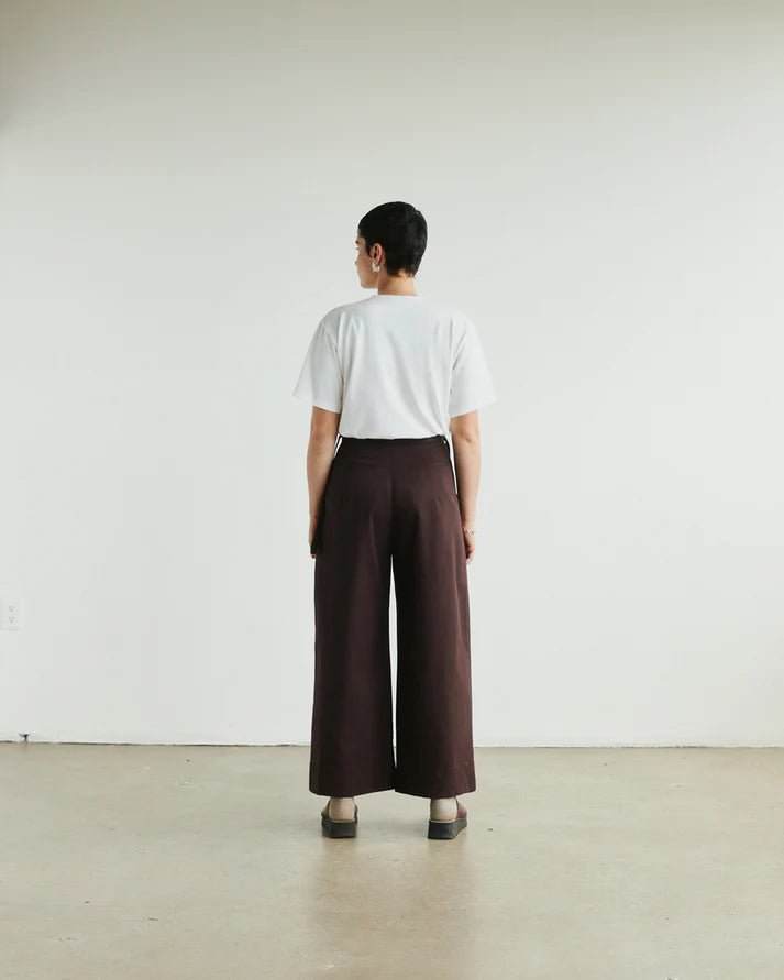 Veri Dario Pants (Espresso) - Victoire BoutiqueVeribottoms Ottawa Boutique Shopping Clothing