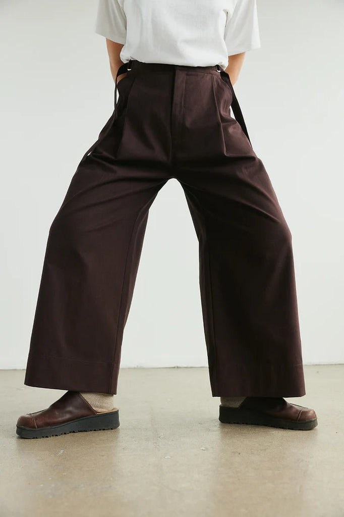 Veri Dario Pants (Espresso) - Victoire BoutiqueVeribottoms Ottawa Boutique Shopping Clothing