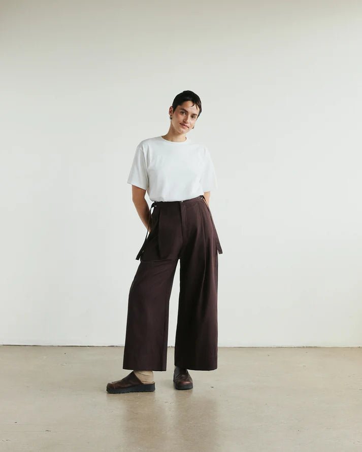 Veri Dario Pants (Espresso) - Victoire BoutiqueVeribottoms Ottawa Boutique Shopping Clothing