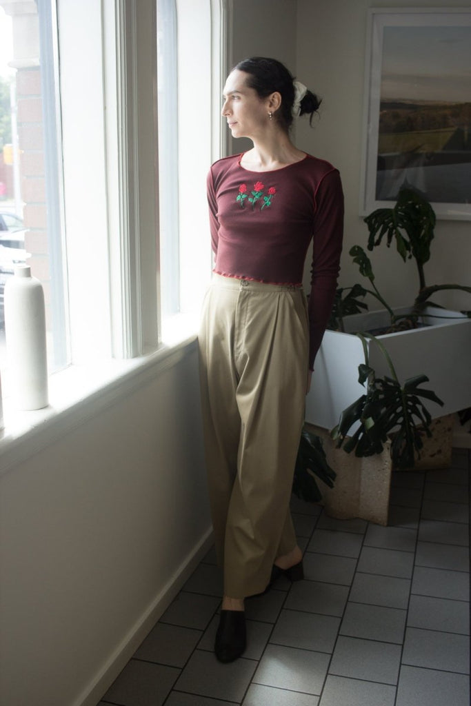 Veri Dario Pants (Sand) - Victoire BoutiqueVeribottoms Ottawa Boutique Shopping Clothing