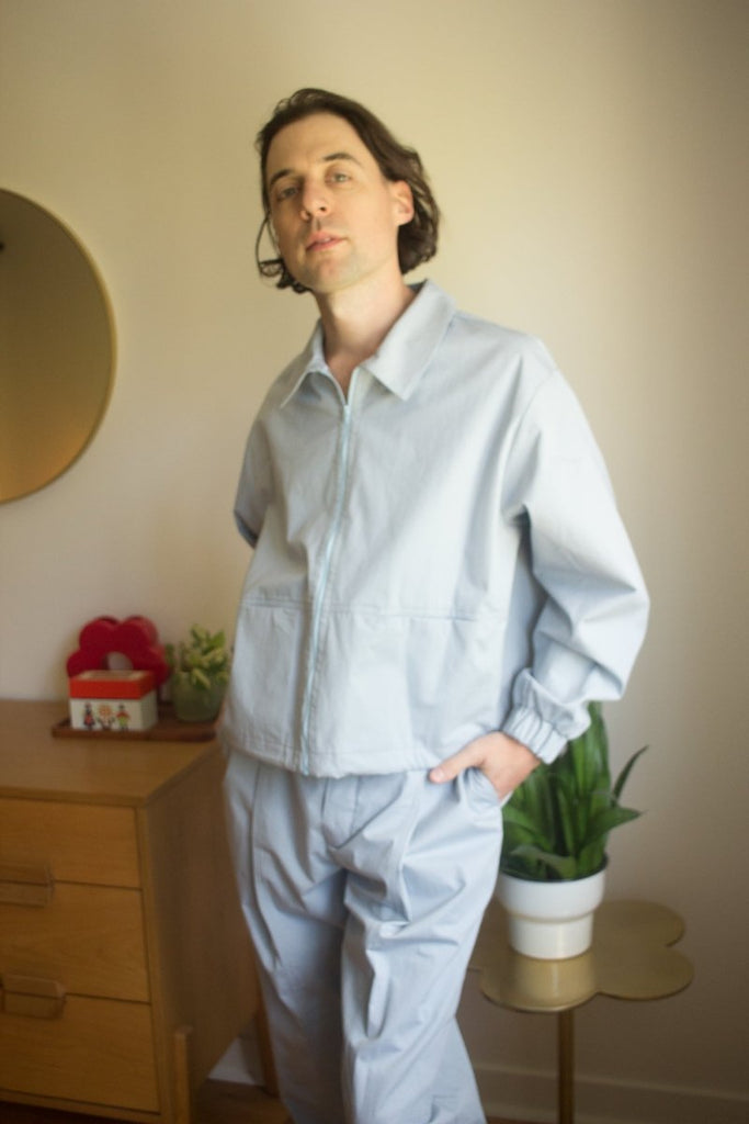 Veri Sunny Curved Trousers (Powder Blue) - Victoire BoutiqueVeriPants Ottawa Boutique Shopping Clothing