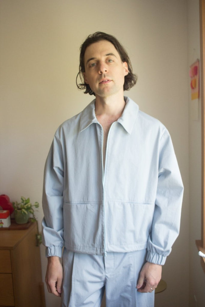 Veri Sunny Curved Trousers (Powder Blue) - Victoire BoutiqueVeriPants Ottawa Boutique Shopping Clothing