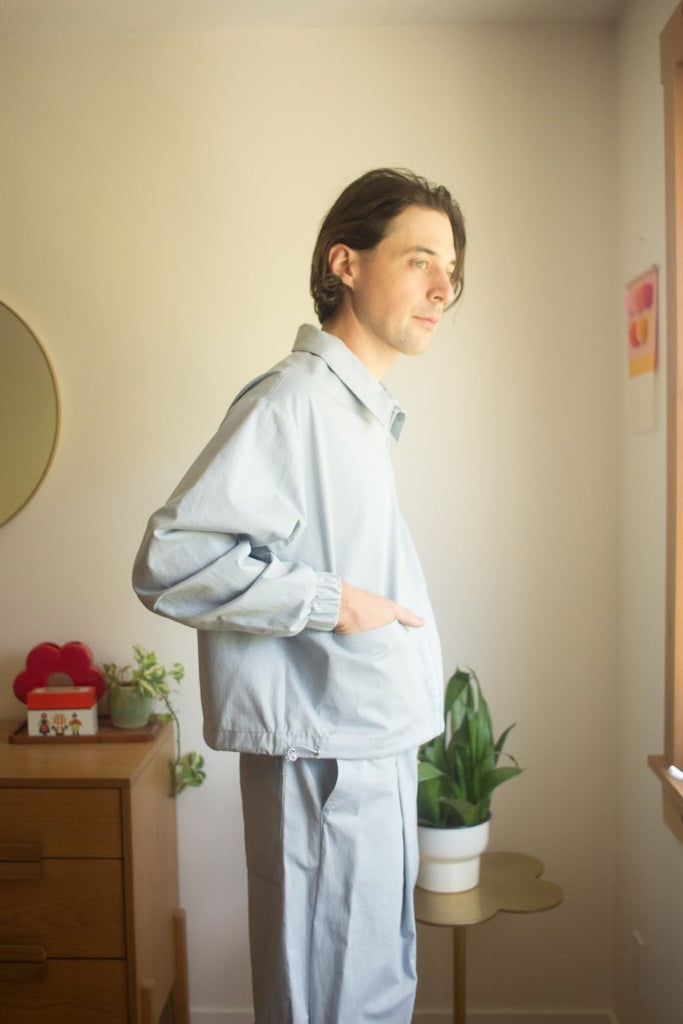 Veri Sunny Curved Trousers (Powder Blue) - Victoire BoutiqueVeriPants Ottawa Boutique Shopping Clothing