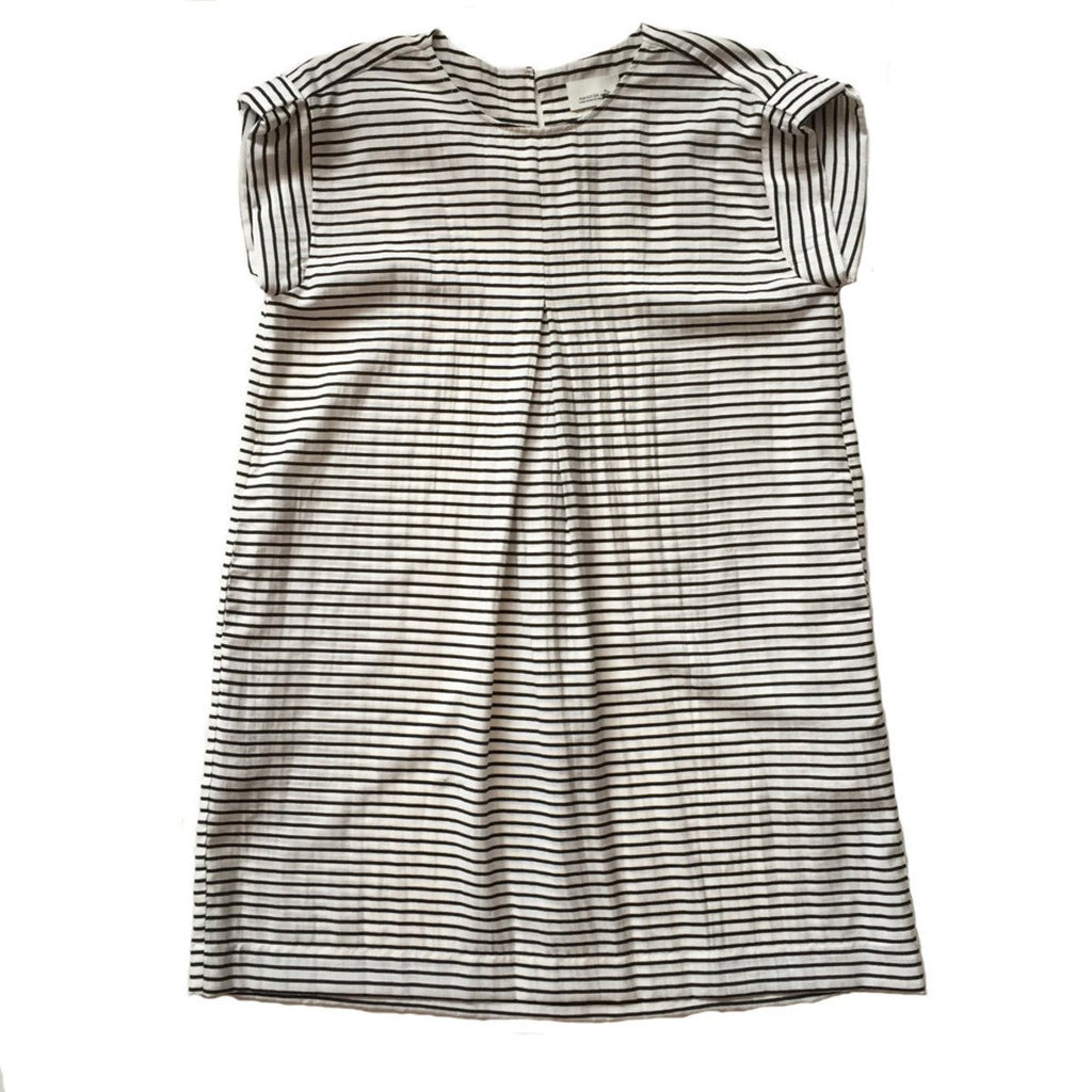 Vintage Victoire Amanda Moss Striped Crew Dress - Victoire BoutiqueAmanda MossDresses Ottawa Boutique Shopping Clothing