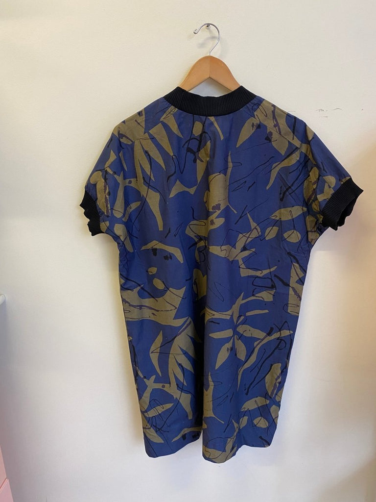 Vintage Victoire Bodybag by Jude Dress (Navy/Green) - L - Victoire BoutiqueBodybagDresses Ottawa Boutique Shopping Clothing