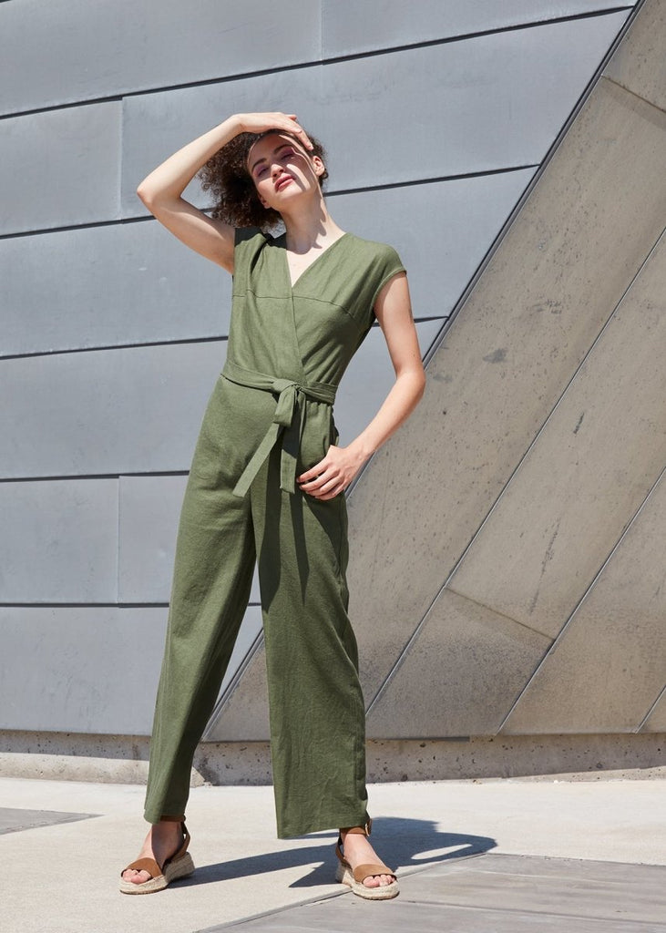 Vintage Victoire Dagg and Stacey Cicely Jumpsuit (Fern) 12 - Victoire BoutiqueDagg and StaceyJumpsuits Ottawa Boutique Shopping Clothing