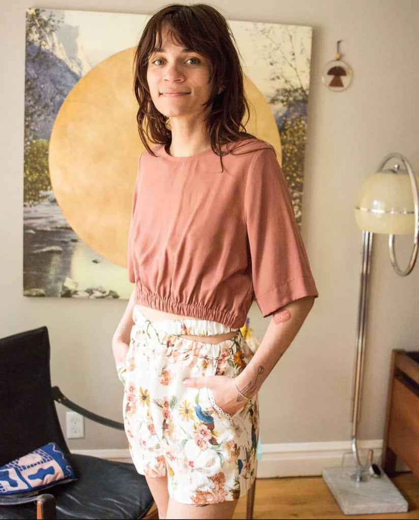 Vintage Victoire DorsaLi Shorts - 42 - Victoire BoutiqueLights of AllBottoms Ottawa Boutique Shopping Clothing