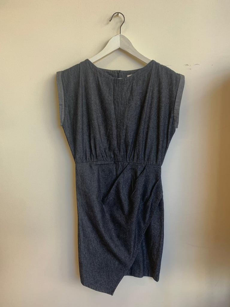 Vintage Victoire Eve Gravel Chambray Dress - XS - Victoire BoutiqueEve GravelDresses Ottawa Boutique Shopping Clothing