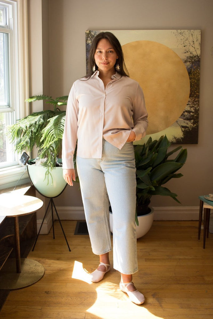 Vintage Victoire Iris Denim So Emotional - Extra Light Blue - 26 - Victoire BoutiqueIrisBottoms Ottawa Boutique Shopping Clothing