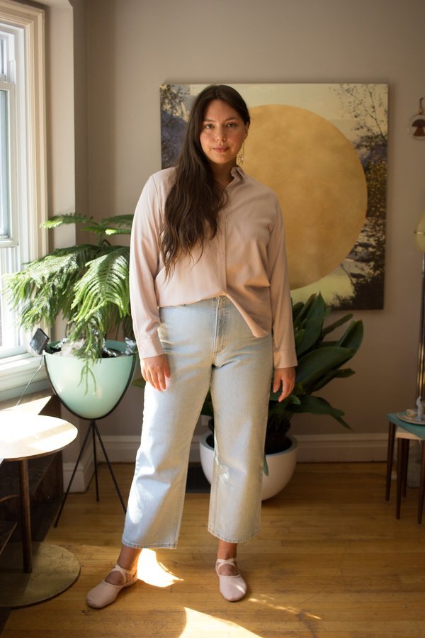 Vintage Victoire Iris Denim So Emotional - Extra Light Blue - 26 - Victoire BoutiqueIrisBottoms Ottawa Boutique Shopping Clothing