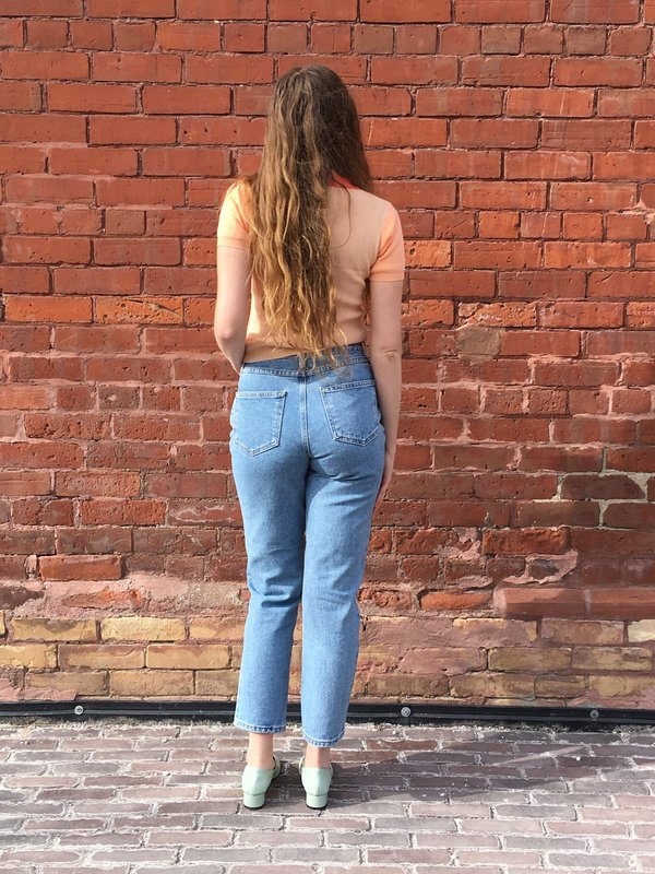 Vintage Victoire Iris Denim Whatta Man Jeans (Light Wash) - 26 - Victoire BoutiqueIrisBottoms Ottawa Boutique Shopping Clothing