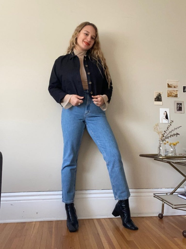 Vintage Victoire Iris Denim Whatta Man Jeans (Light Wash) - 26 - Victoire BoutiqueIrisBottoms Ottawa Boutique Shopping Clothing