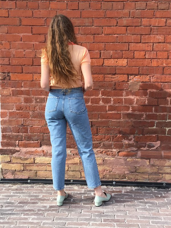 Vintage Victoire Iris Denim Whatta Man Jeans (Light Wash) - 26 - Victoire BoutiqueIrisBottoms Ottawa Boutique Shopping Clothing