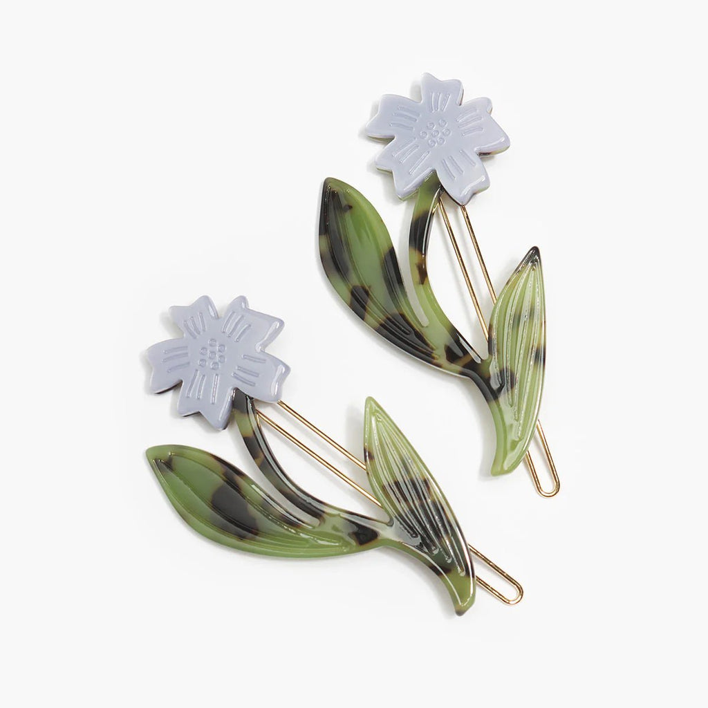 Winona Irene Chicory Barrette Set - Victoire BoutiqueWinona IreneHair Accessories Ottawa Boutique Shopping Clothing