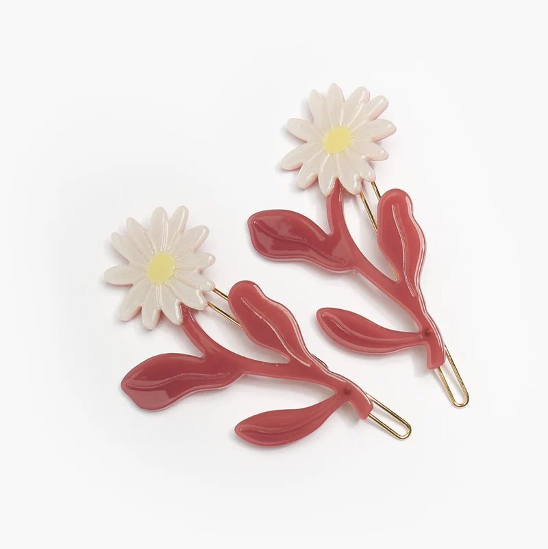 Winona Irene Marguerite Daisy Barrette Set - Victoire BoutiqueWinona IreneHair Accessories Ottawa Boutique Shopping Clothing