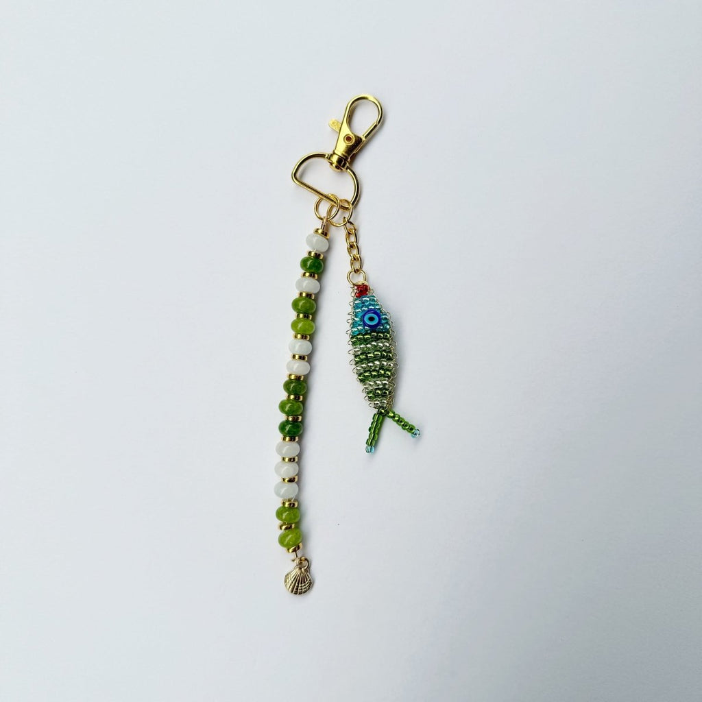 Zenny Jane Beaded Fish Bag Charms (With Beaded Strap) - Victoire BoutiqueZenny JaneBracelets Ottawa Boutique Shopping Clothing