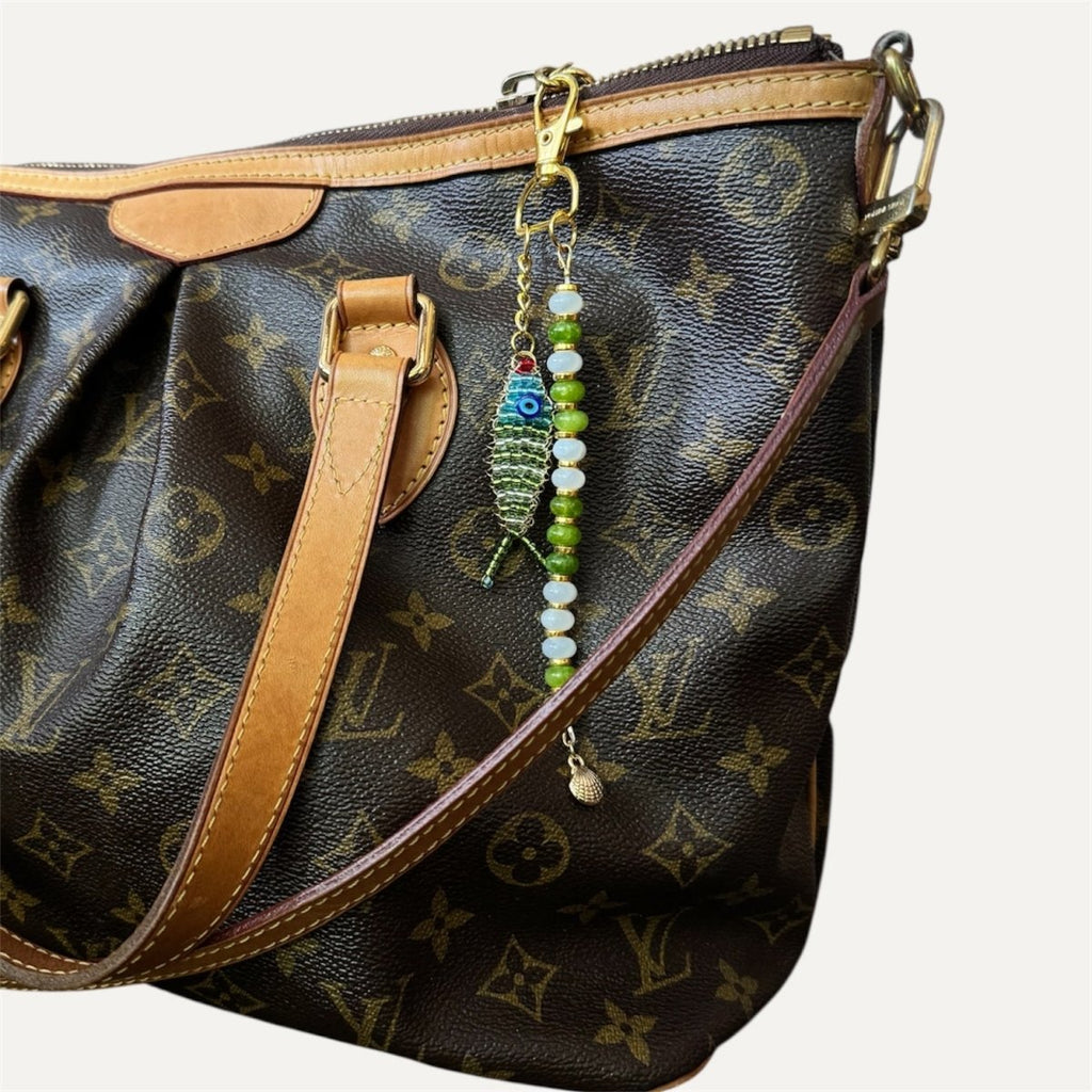 Zenny Jane Beaded Fish Bag Charms (With Beaded Strap) - Victoire BoutiqueZenny JaneBracelets Ottawa Boutique Shopping Clothing