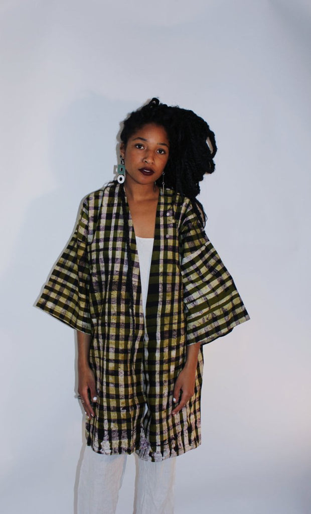 Batik Boutik Krobo Kimono (Ivy) - Victoire BoutiqueBatik BoutikTops Ottawa Boutique Shopping Clothing